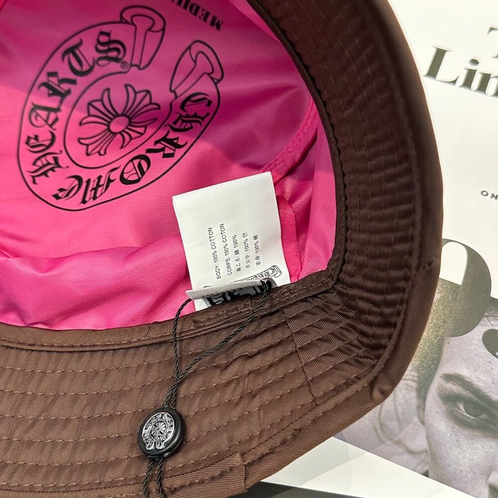 Chrome Hearts patchwork cross bucket hat - image 5